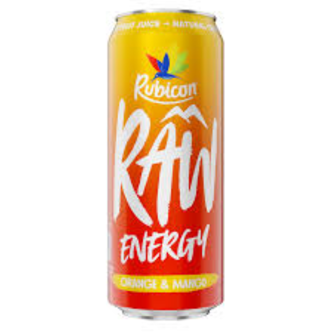 RUBICON RAW ORANGE & MANGO 500ML